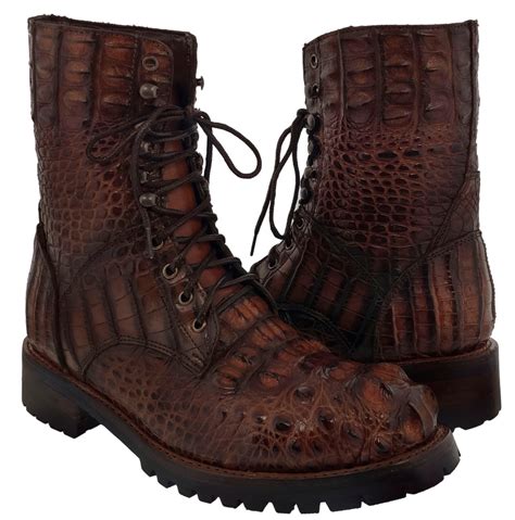 real alligator skin boots